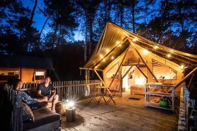 luxury senior glamping america
